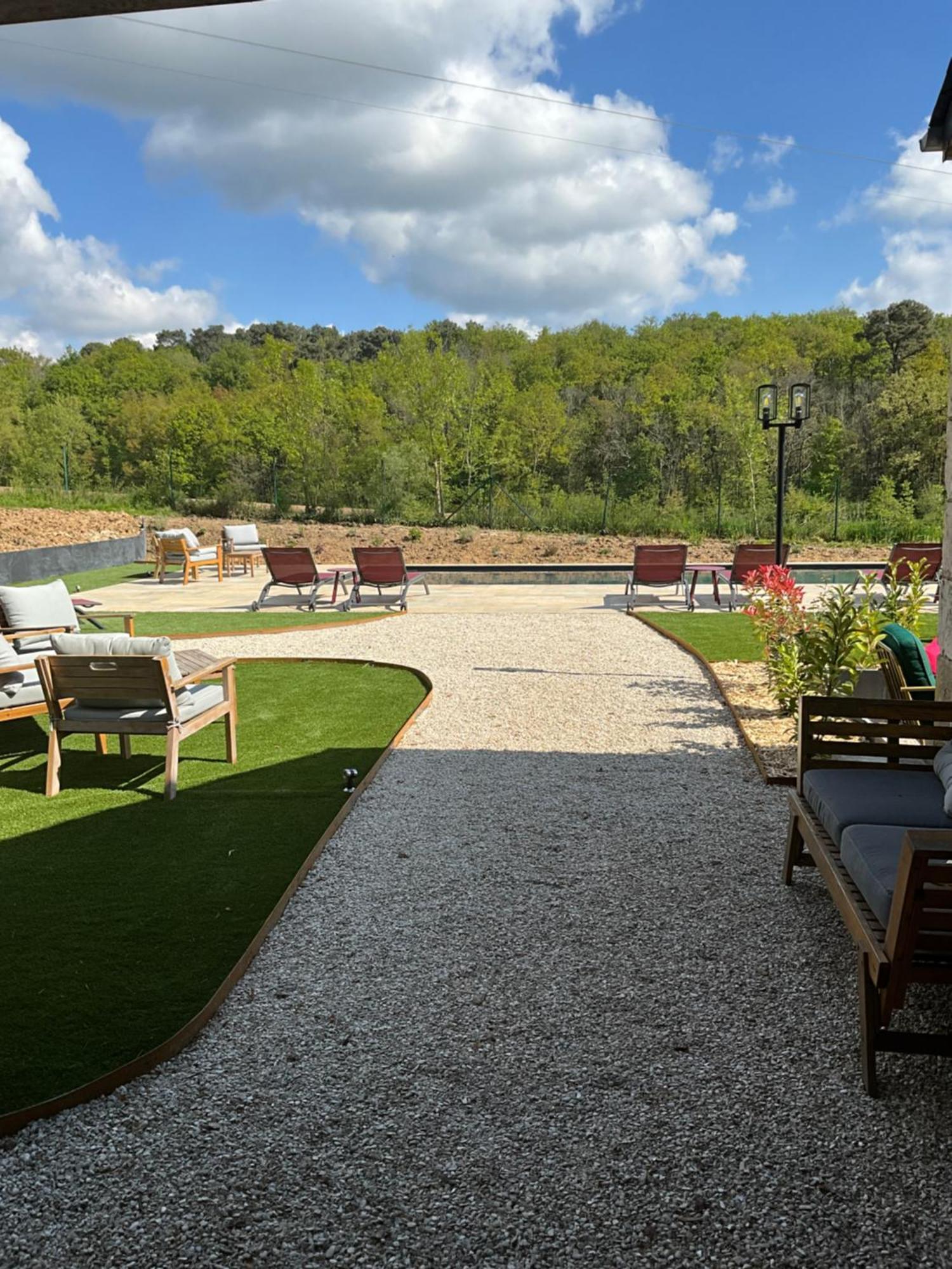 Luzillé Sans Souci Bed And Breakfast Luxe Heated Pool And Restaurant מראה חיצוני תמונה