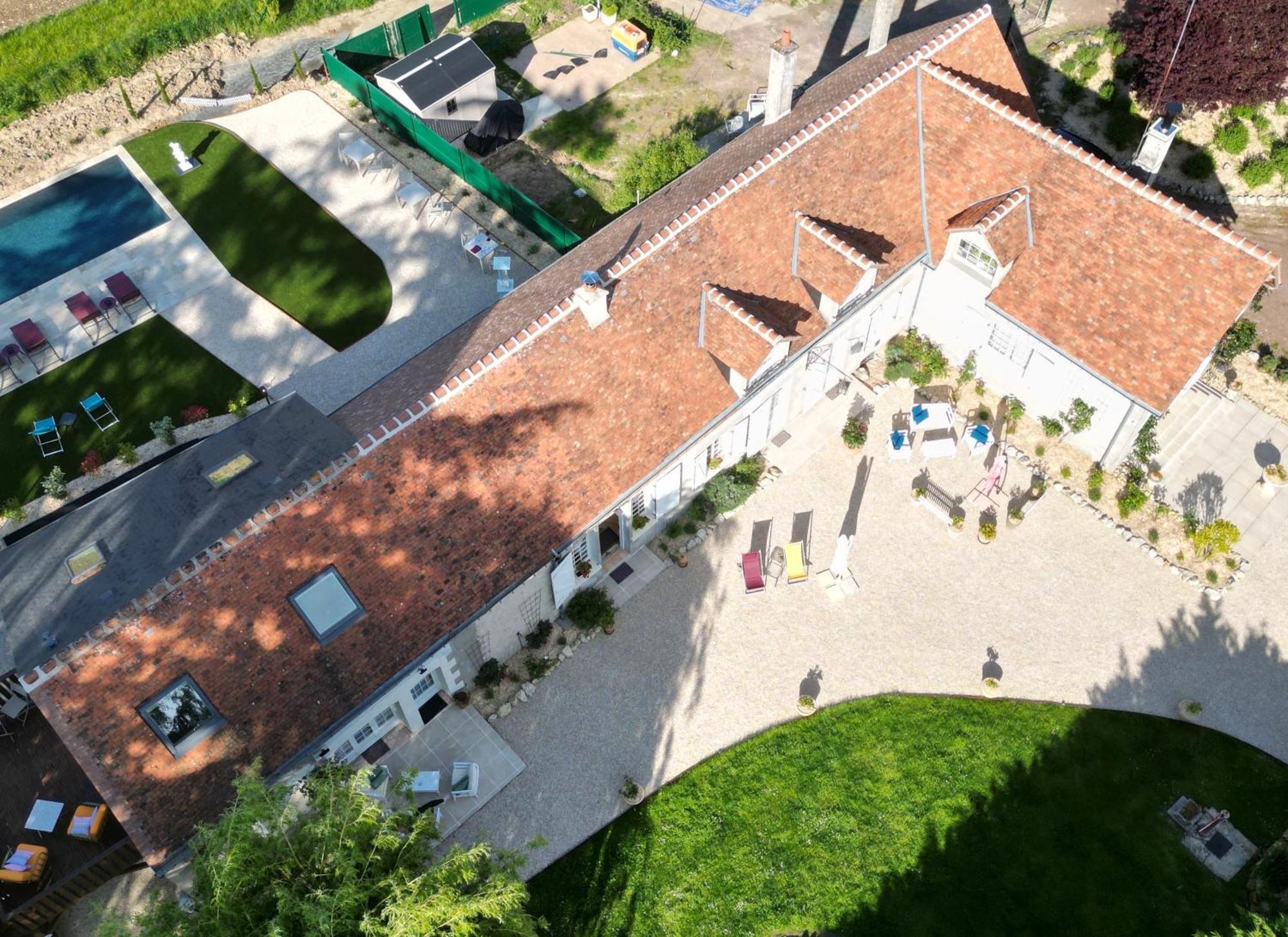 Luzillé Sans Souci Bed And Breakfast Luxe Heated Pool And Restaurant מראה חיצוני תמונה