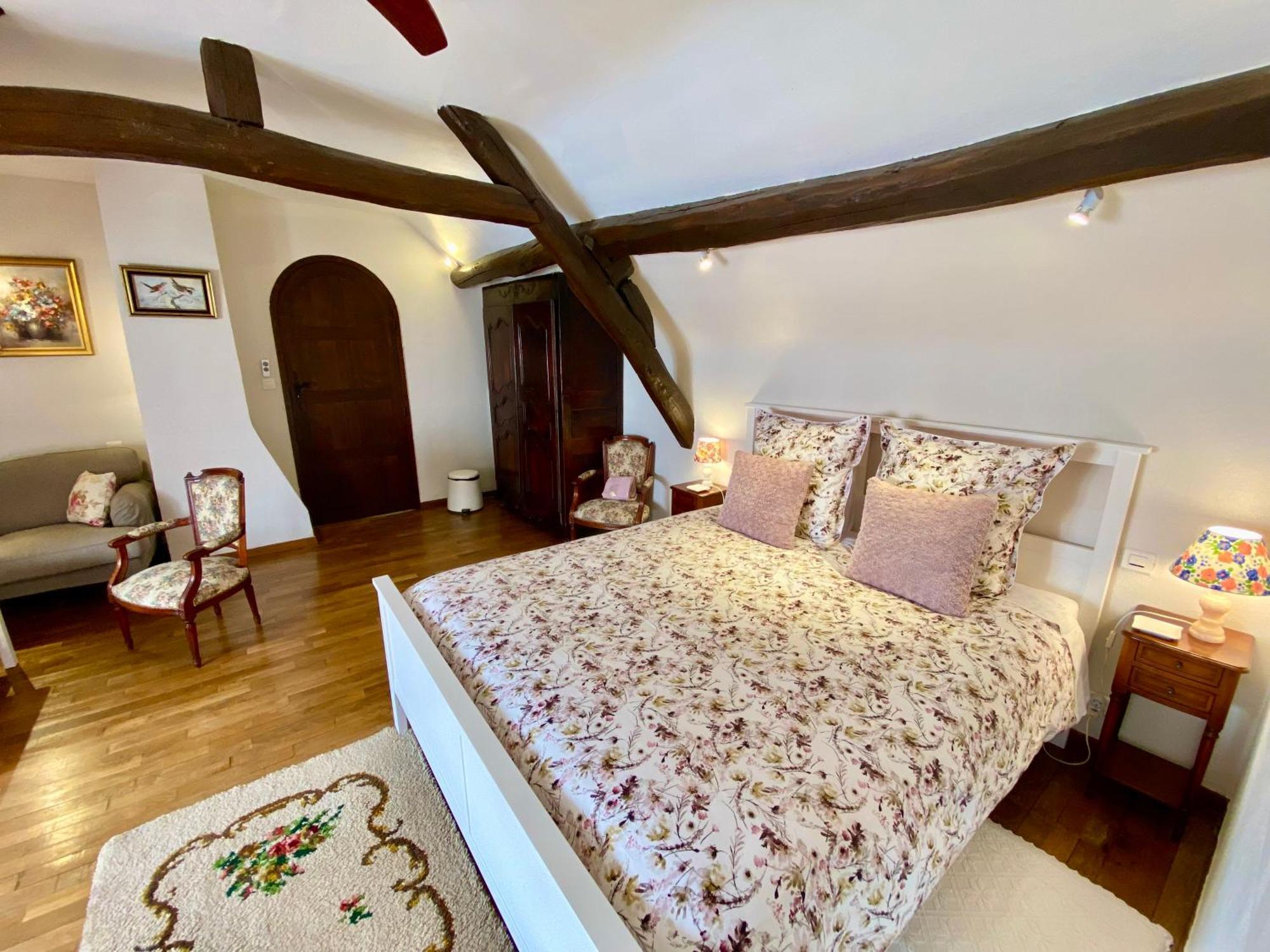 Luzillé Sans Souci Bed And Breakfast Luxe Heated Pool And Restaurant חדר תמונה